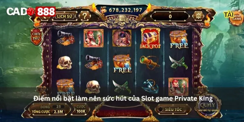 Slot game Private King