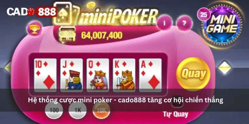 mini poker - cado888