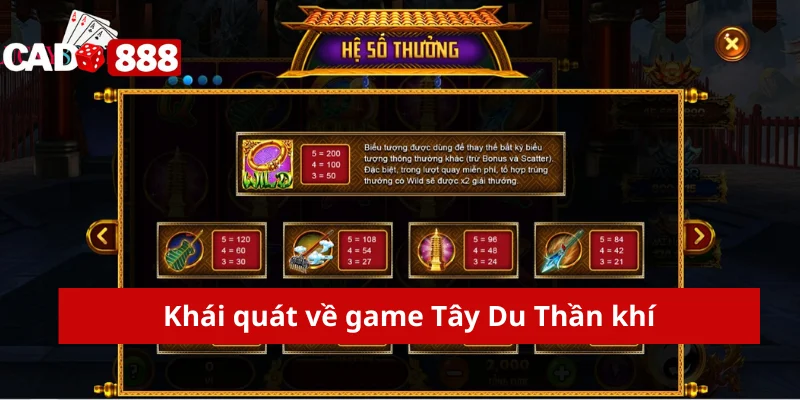 Khái quát về game Tây Du Thần khí