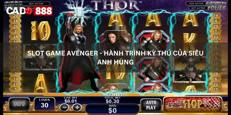 Slot game Avenger