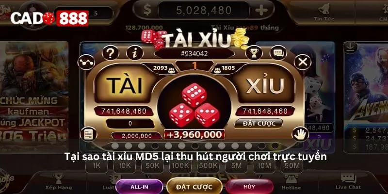 tài xỉu MD5