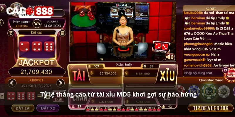 tài xỉu MD5